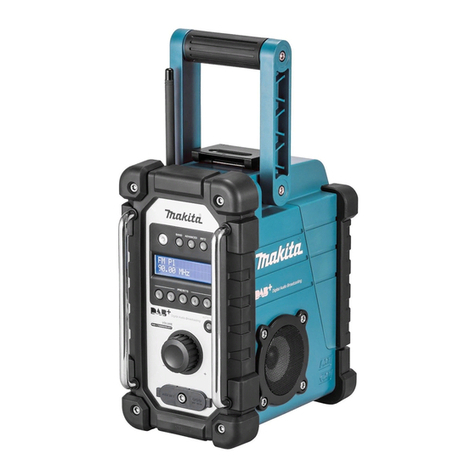 Makita DMR110 User manual