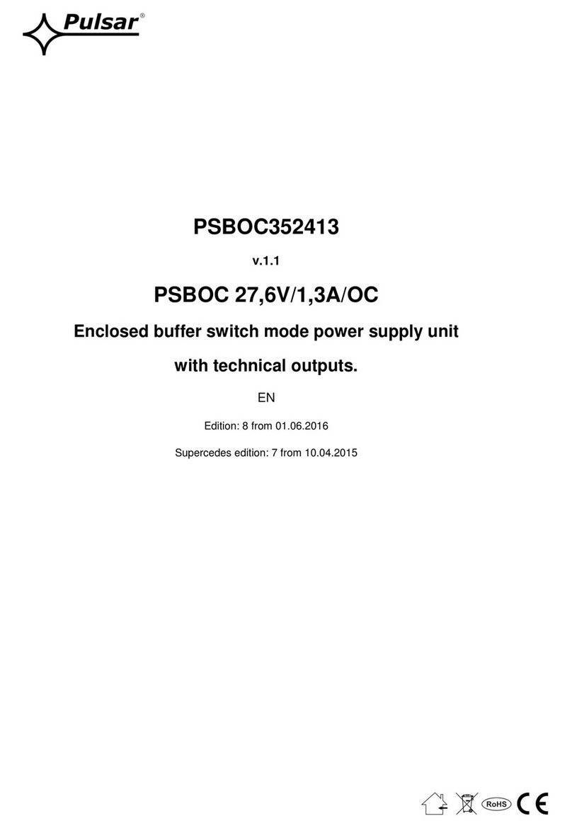 Pulsar PSBOC352413 manual