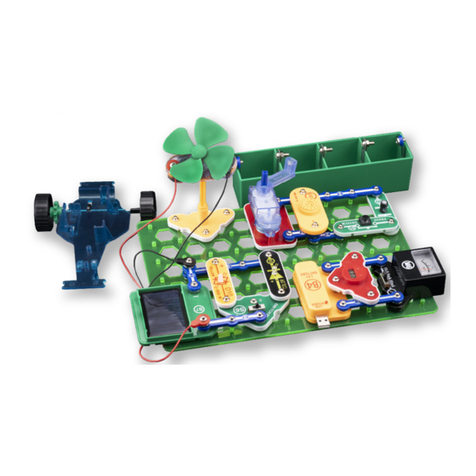 Elenco Electronics Snap Circuits Green Energy SCG225 User manual