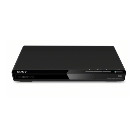 Sony DVP-SR370 User manual