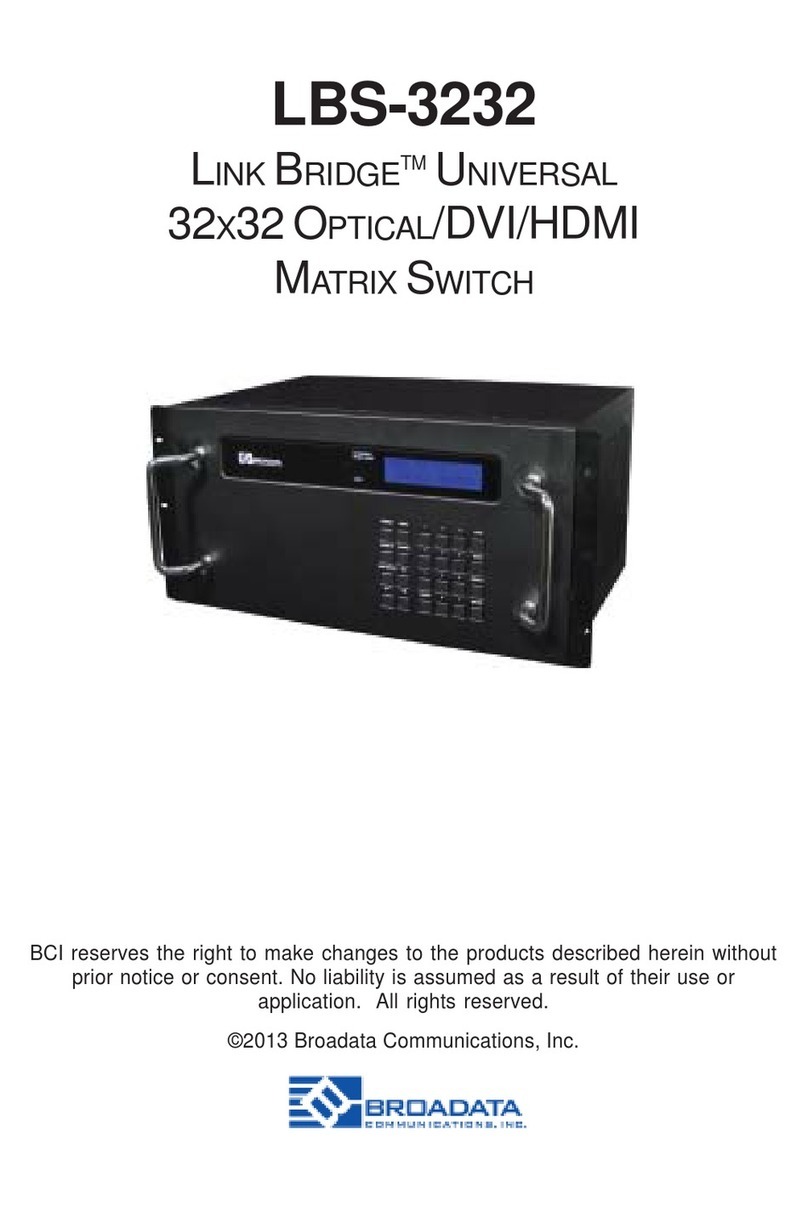 Broadata LBS-3232 User manual