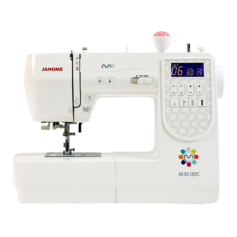Janome M50QDC User manual