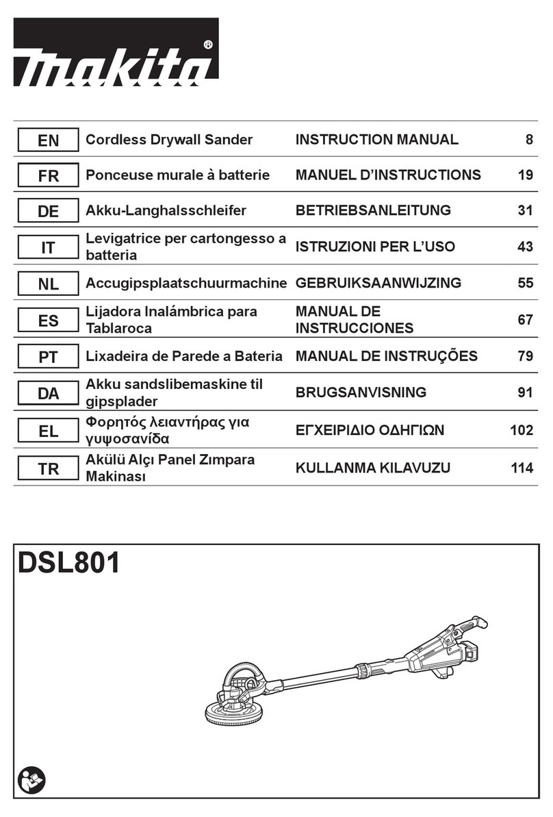 Makita DSL801ZU User manual