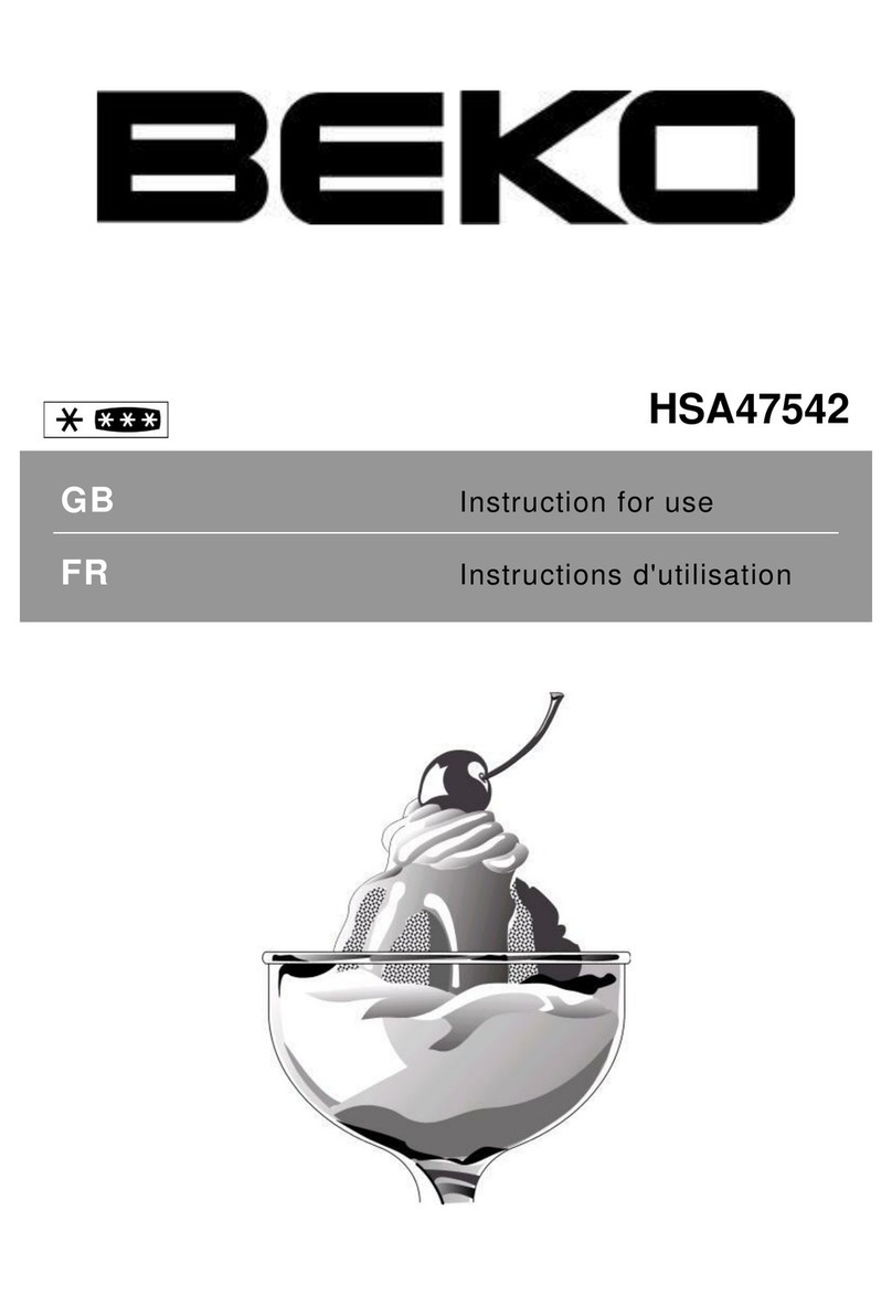 Beko HSA47542 Instructions for use