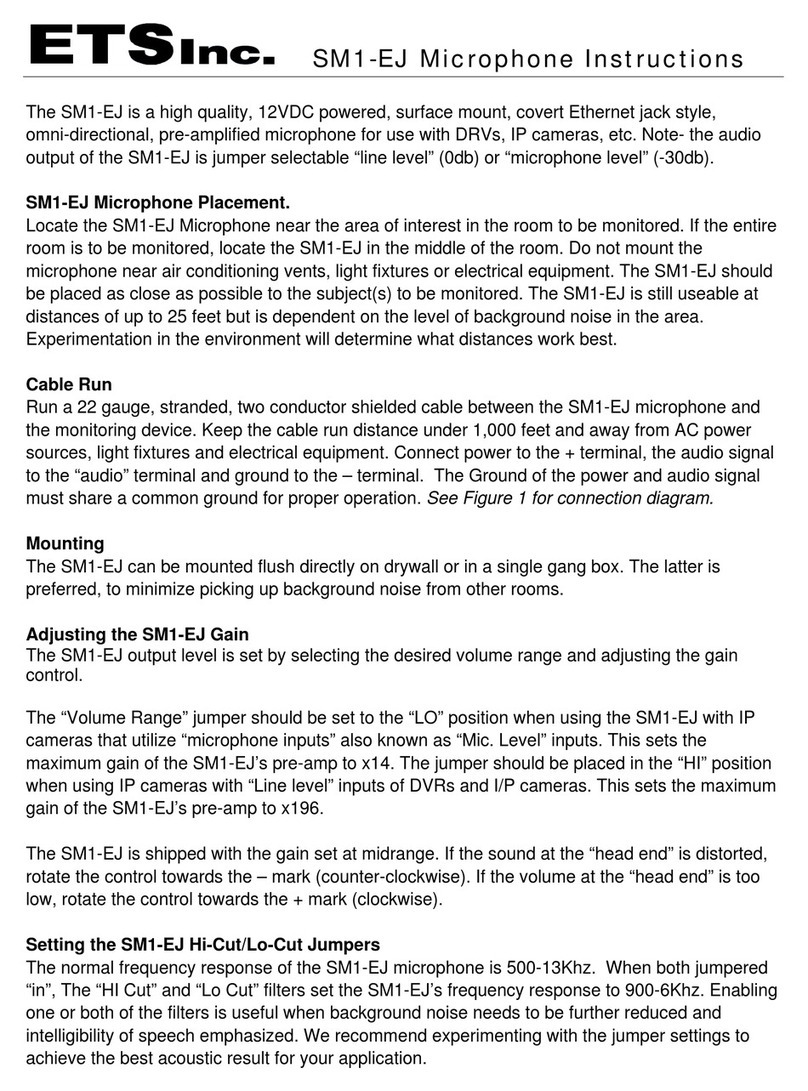 ETS SM1-EJ instructions