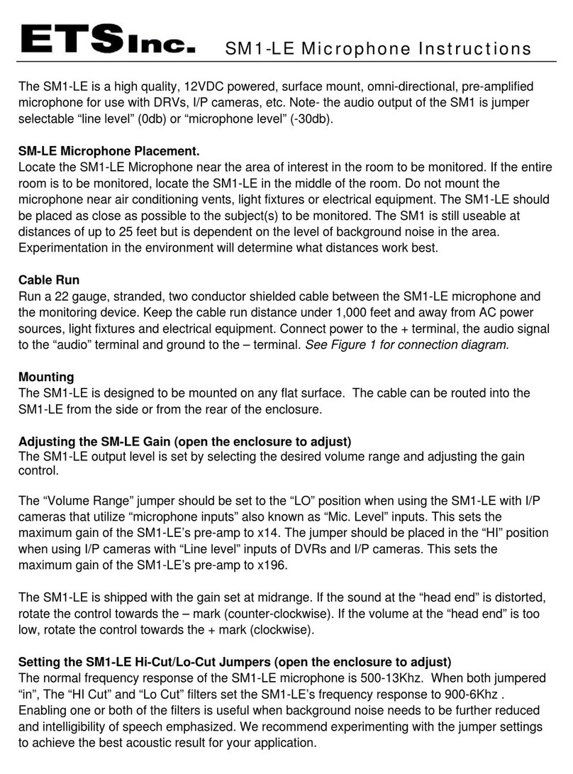 ETS SM1-LE instructions