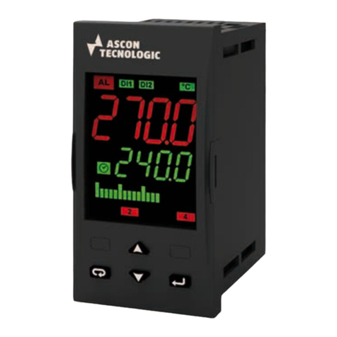 Ascon tecnologic KX5P Installation and operation manual
