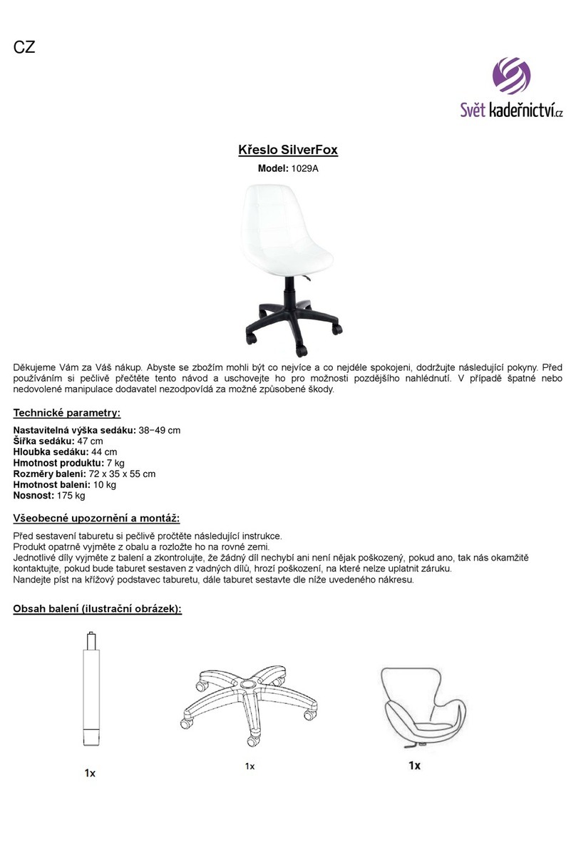Silver Fox 1029A manual