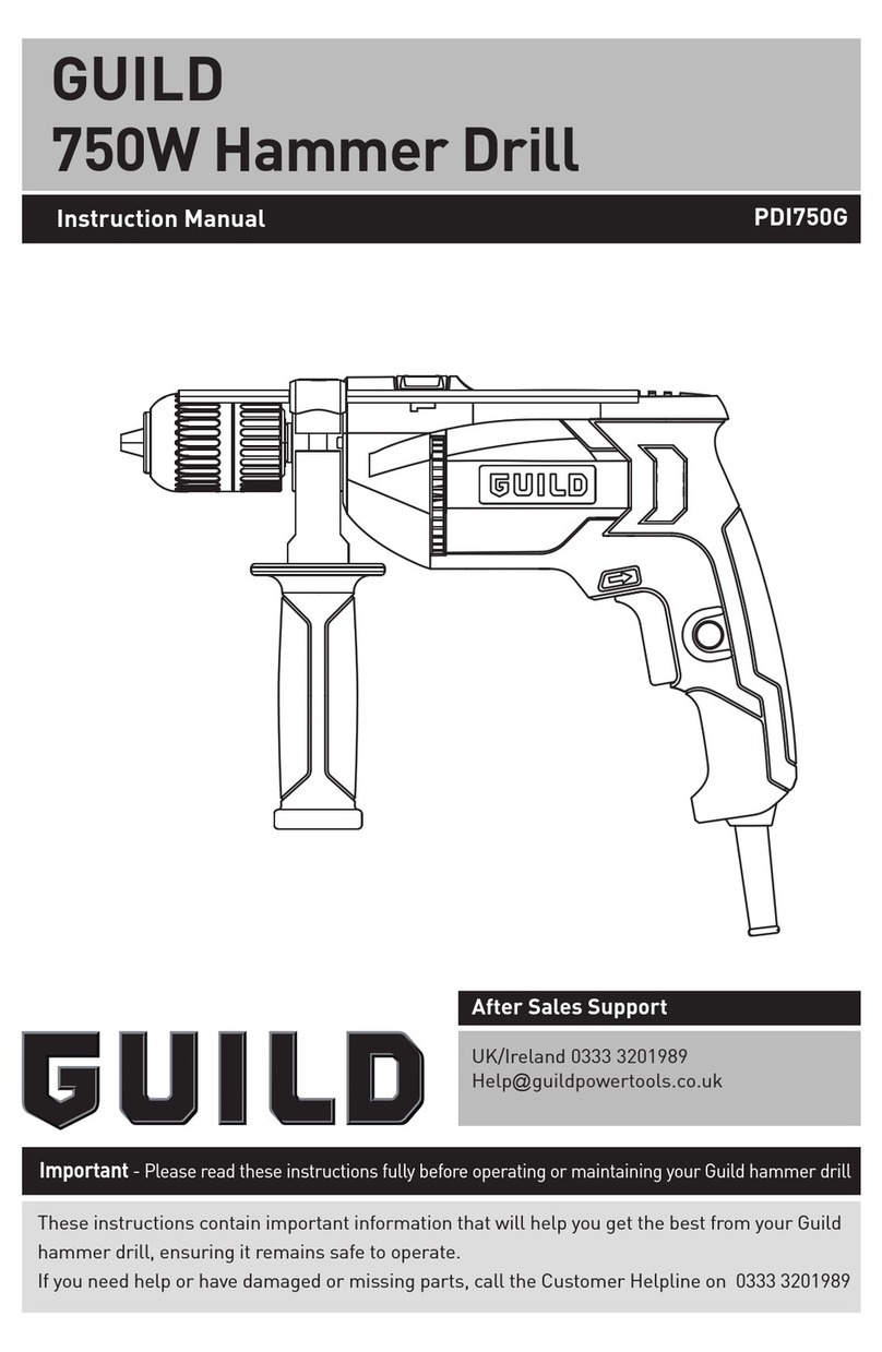 Guild PDI750G instruction manual
