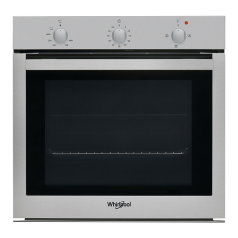 Whirlpool OSA NG3F IX Installation guide