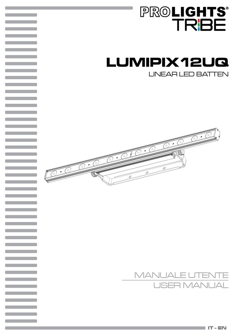 ProLights Tribe LUMIPIX12UQ user manual