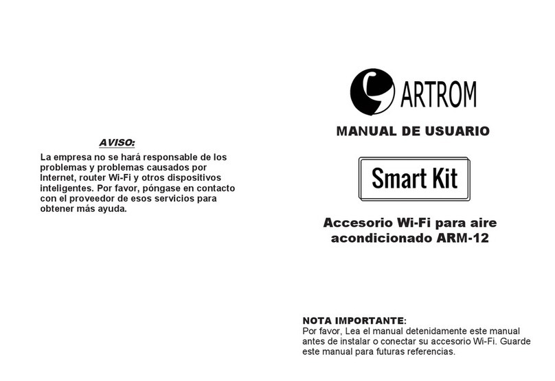 Artrom ARM-12DCWF user manual