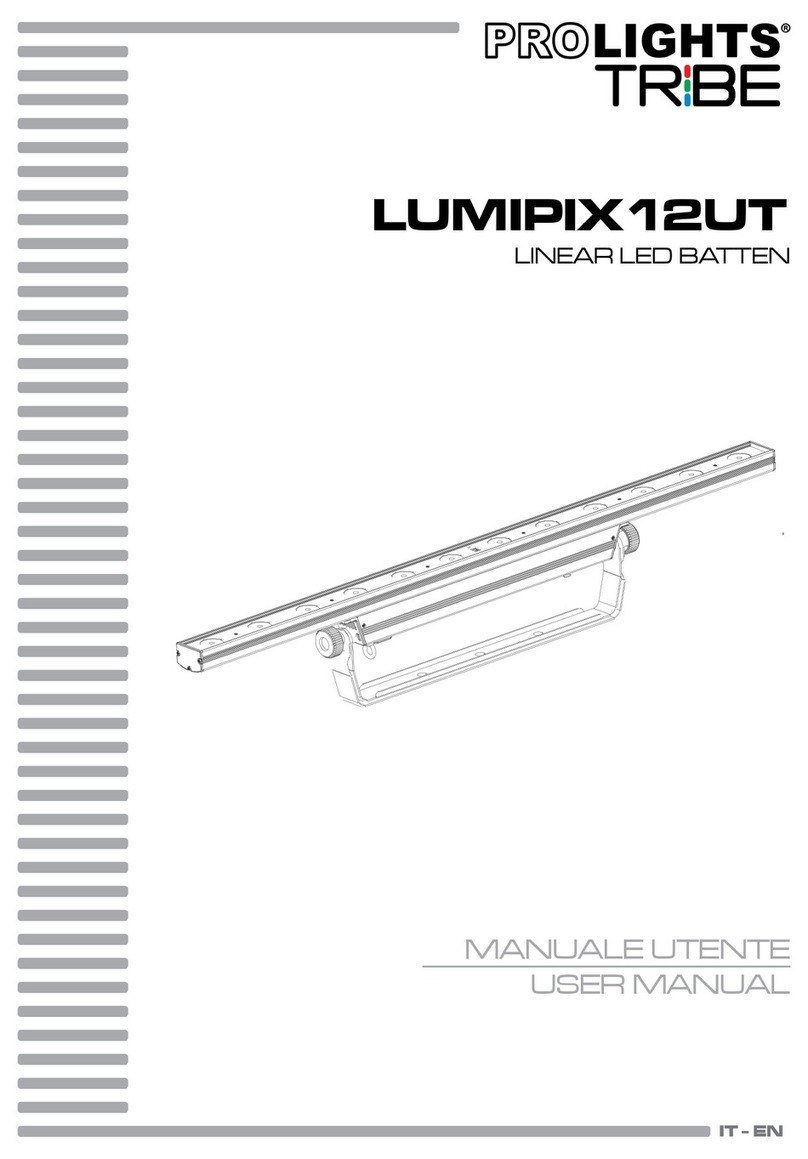 ProLights TRIBE LUMIPIX12UT User manual