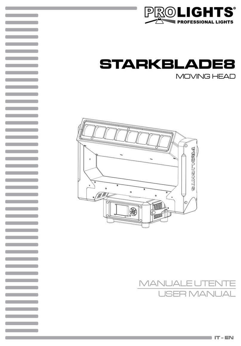 ProLights STARKBLADE8 user manual