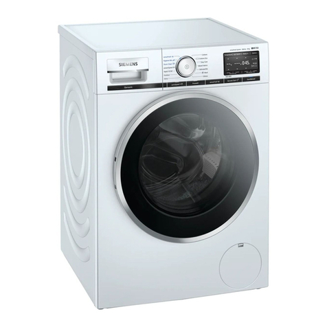 Siemens WM16XFH5GB User manual