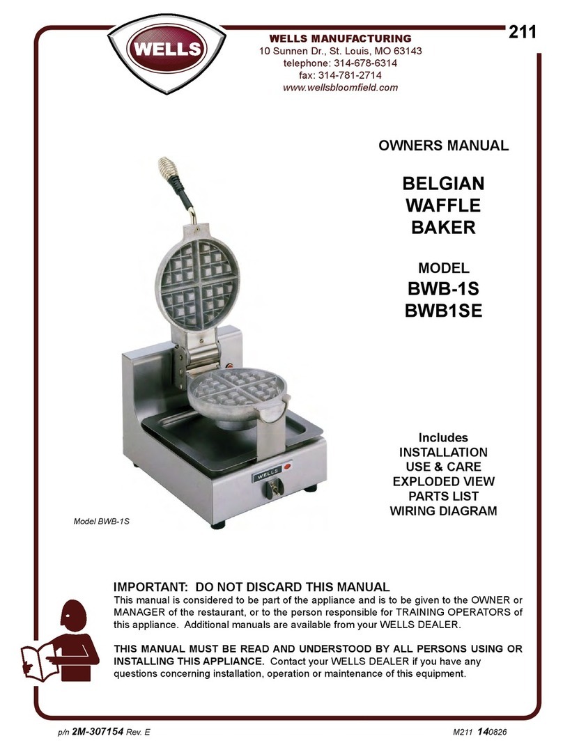 Wells BWB1SE owner's manual