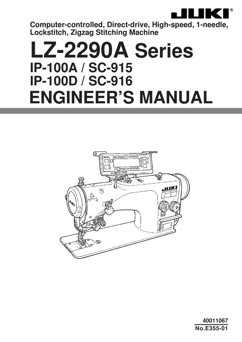 JUKI IP-100A Quick start guide