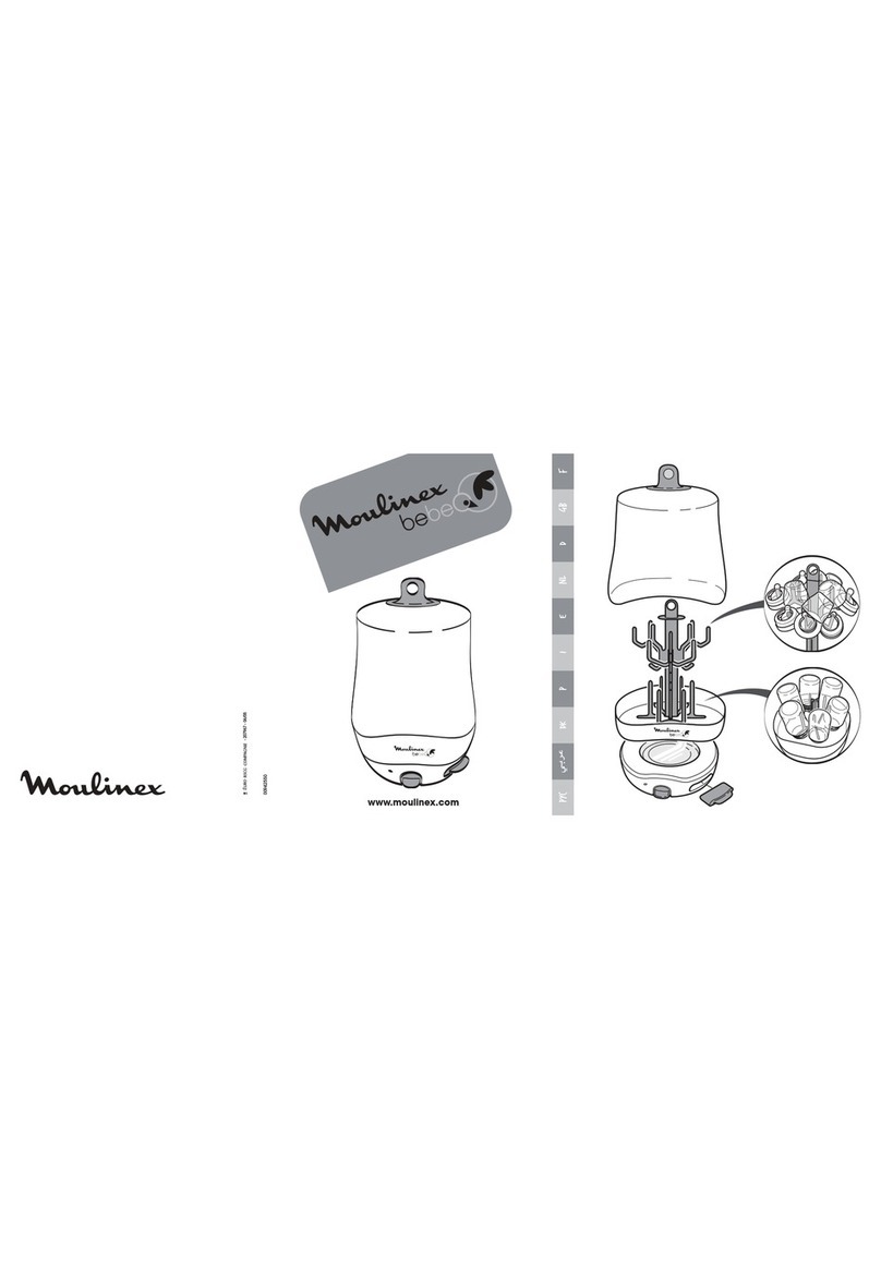 Moulinex bebe PX1300 manual
