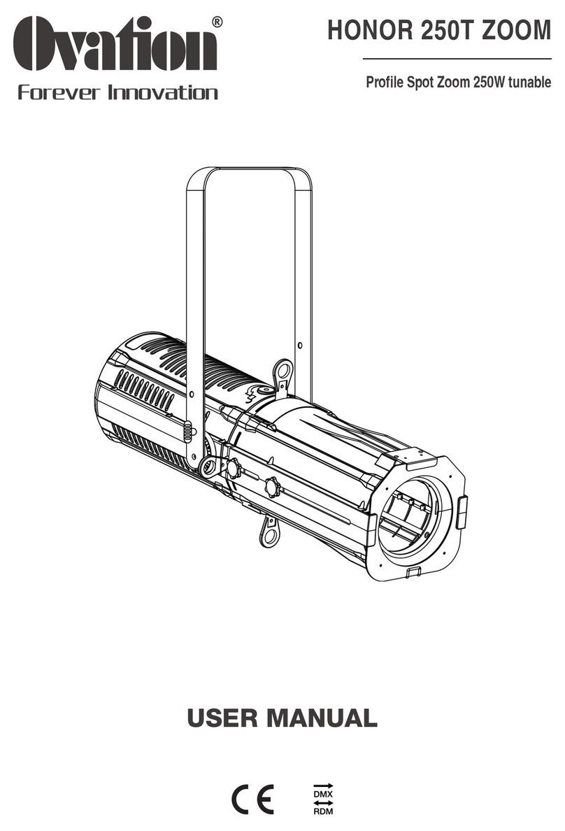 Ovation Honor 250T Zoom user manual