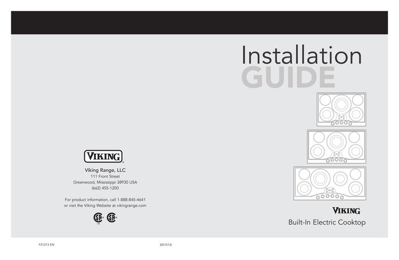 Viking RVEC3365BSB installation guide