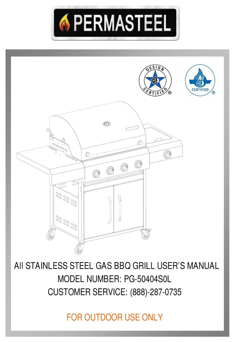 PERMASTEEL PG-50404SOL user manual