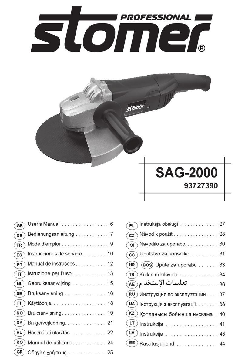 Stomer SAG-2000 user manual