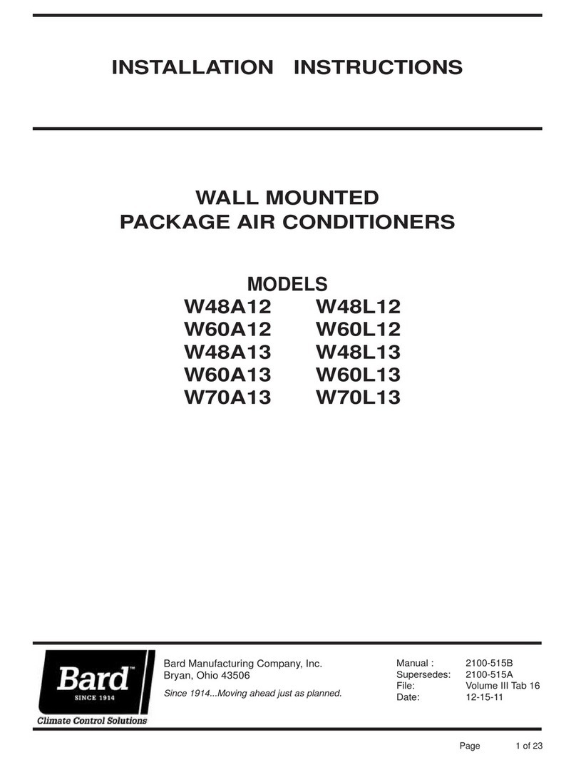 Bard W48A12 User manual
