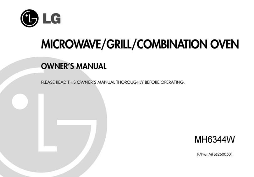 LG MH6344W owner's manual