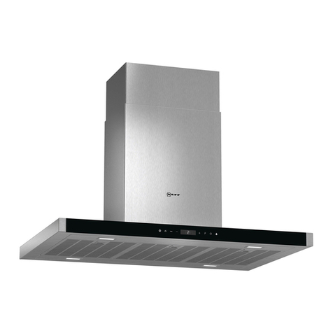 NEFF I96BMV5N5B Instructions for installation and use