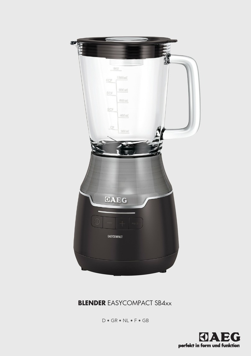 AEG SB3400 User manual