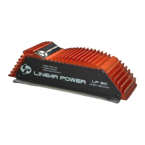 Linear Power LP50 Programming manual