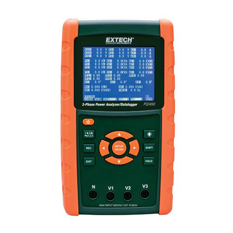 FLIR EXTECH INSTRUMENTS PQ3450 User manual