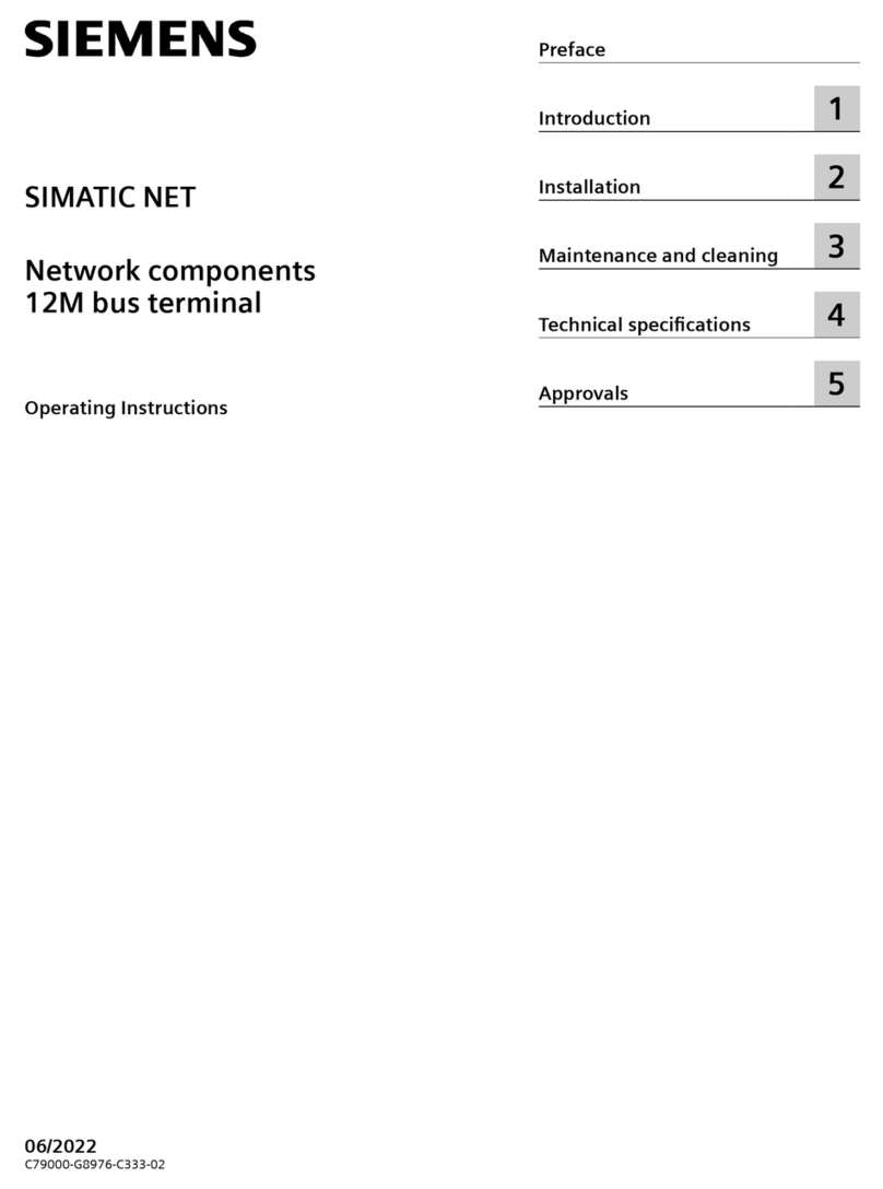 Siemens SIMATIC NET User manual