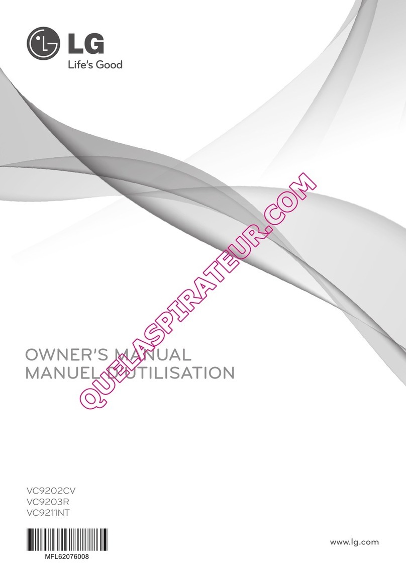 LG VC9211NT User manual