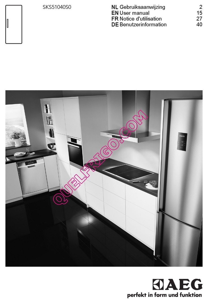 AEG SKS51040S0 User manual