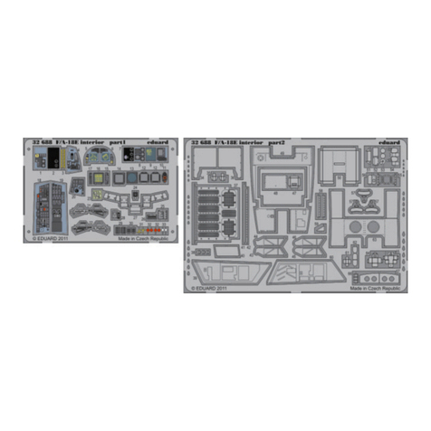 Eduard F/A-18E interior S.A. manual Eduard F/A-18E interior S.A. manual