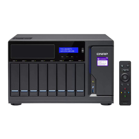 QNAP TVS-882BRT3 User manual