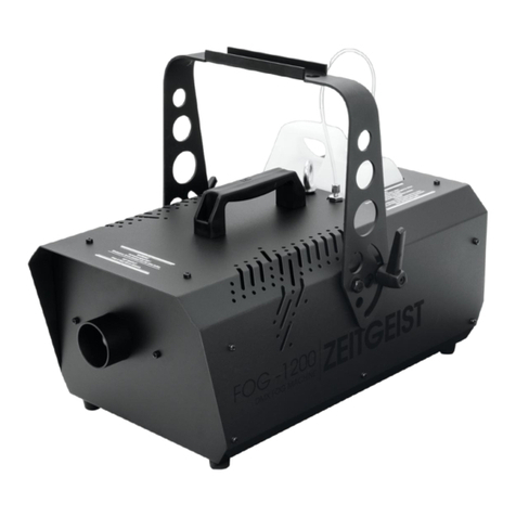 EuroLite ZEITGEIST FOG-1200 User manual