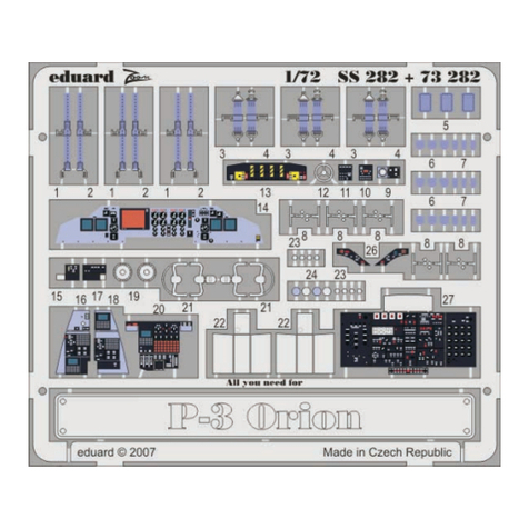 Eduard P-3 Orion self adhesive manual
