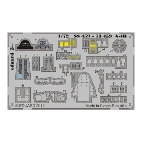 Eduard A-4B S.A. User manual Eduard A-4B S.A. User manual