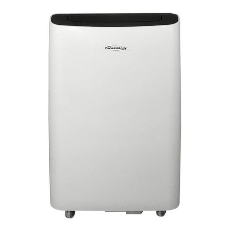 Soleus Air PSX-08-01B User manual