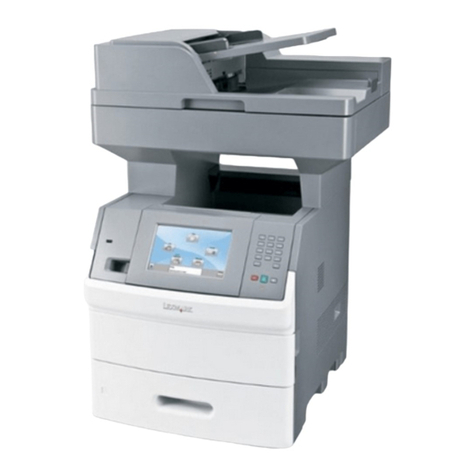 Lexmark X65 Series User manual