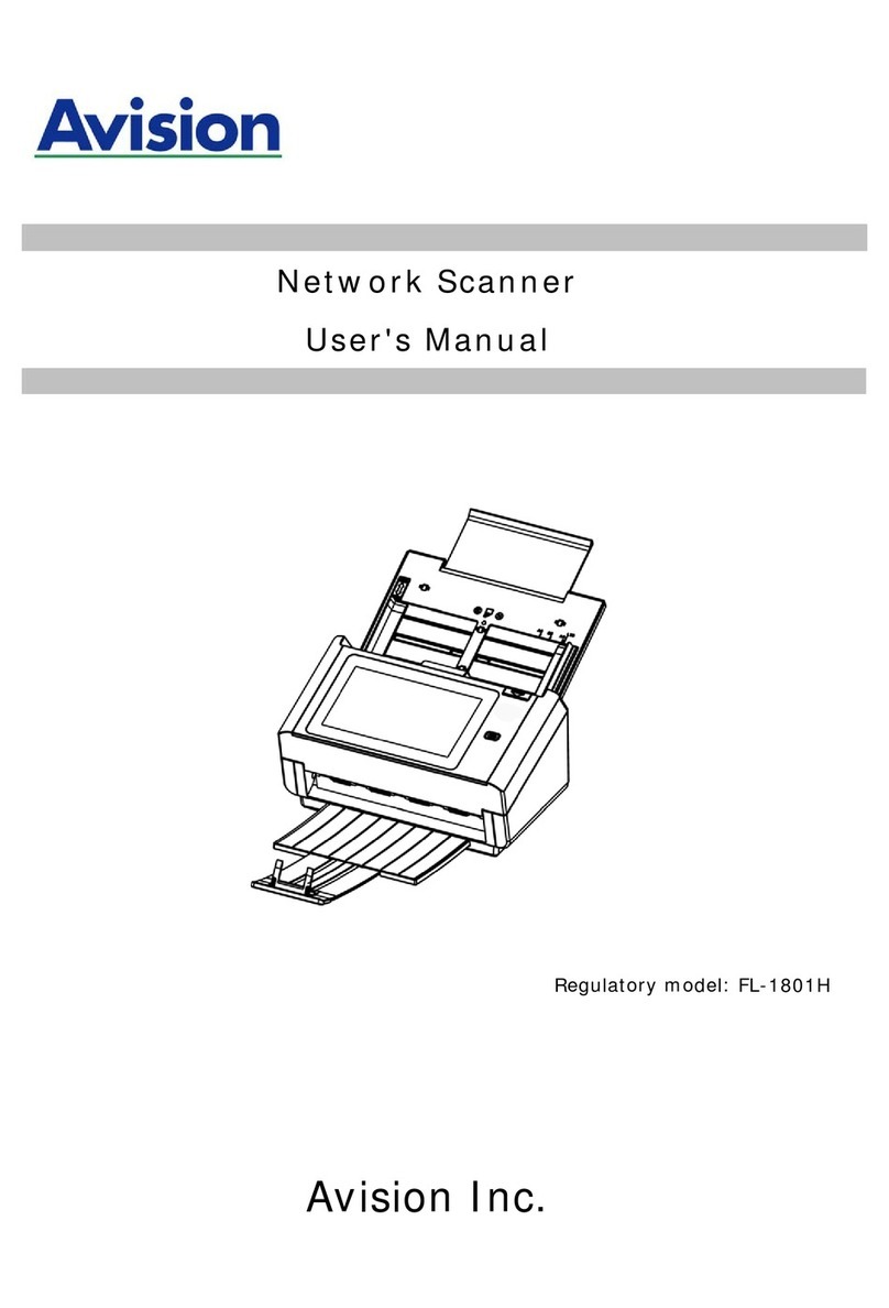 Avision AN360W user manual