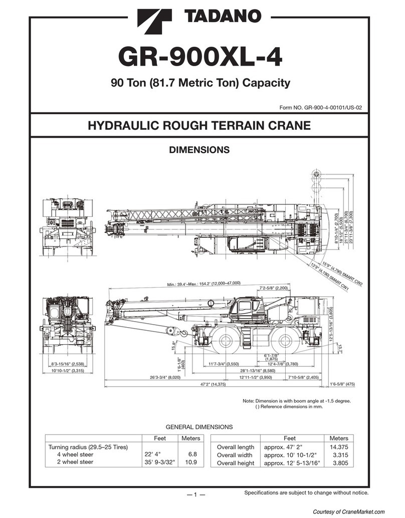 Tadano GR-900XL-4 manual Tadano GR-900XL-4 manual