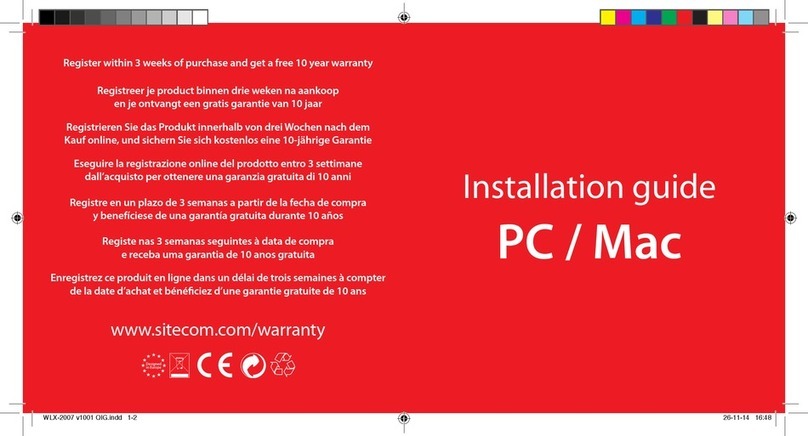 Sitecom WLX-2007 installation guide