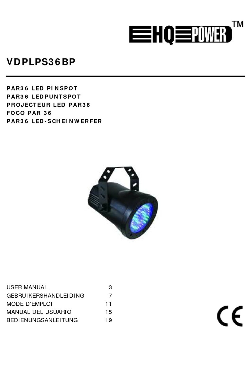 HQ Power VDPLPS3 6 BP User manual