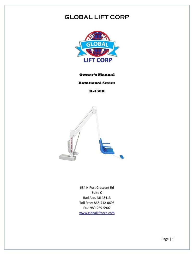 global lift corp Rotational R-450R owner's manual
