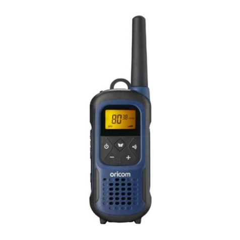 Oricom UHF2295 operating instructions