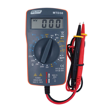 Major tech MTD30 User manual
