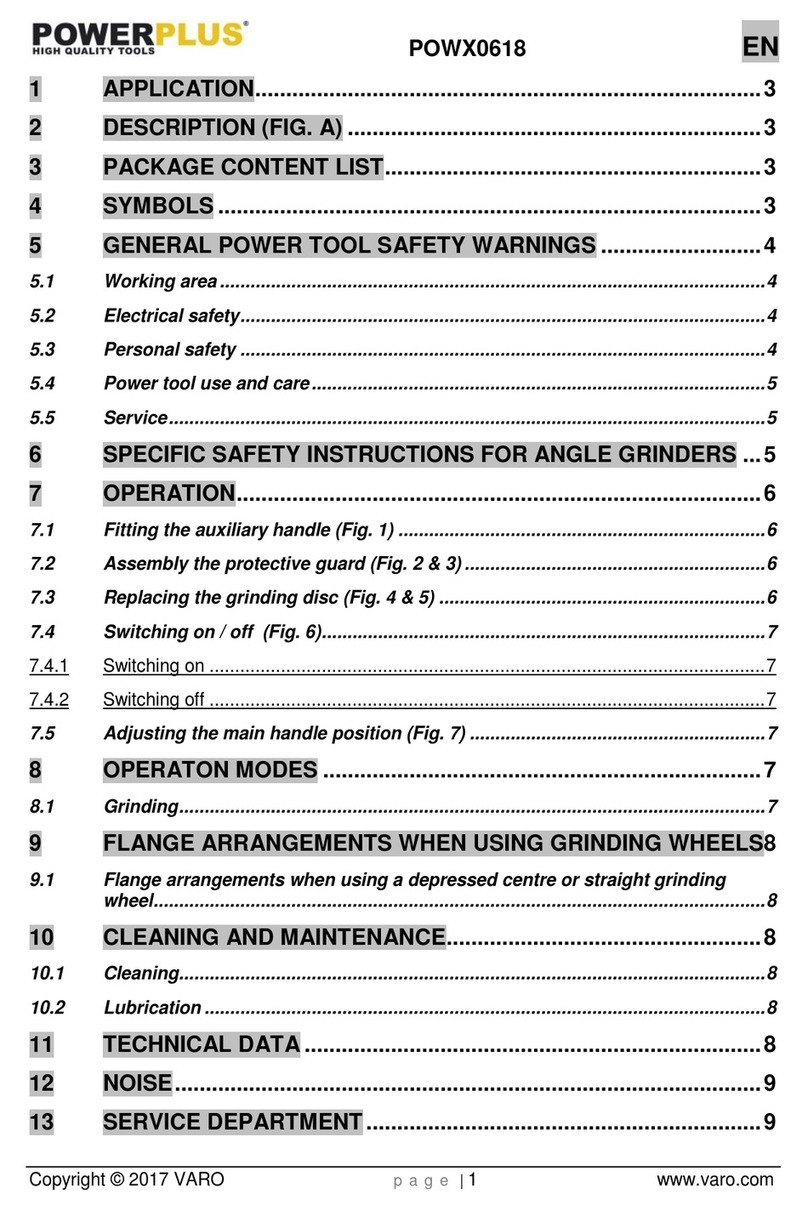 VARO Powerplus POWX0618 User manual